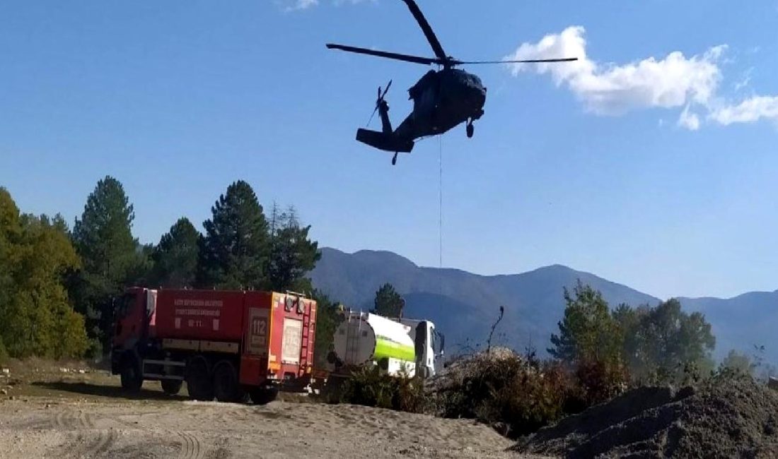 Küllü Mevkiindeki Orman Yangınına Müdahale Devam Ediyor Küllü mevkiindeki orman yangınına müdahale çalışmaları sürüyor. Ekipler, alevlerin yayılmasını