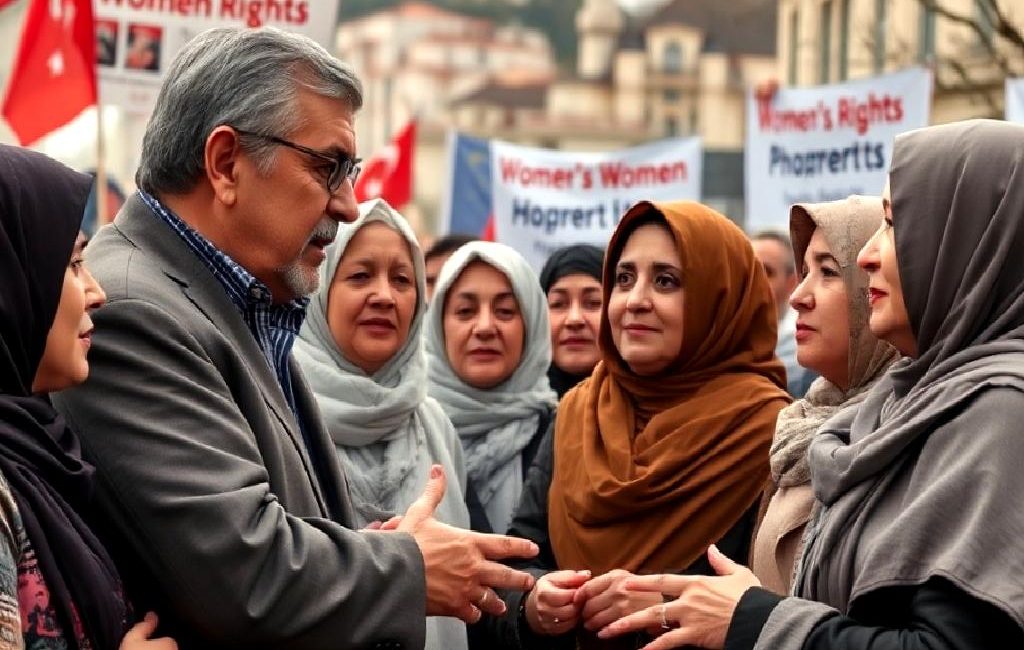 Özgür Özel, Tuzla ve Bakırköy ziyaretlerinde siyasi gelişmeleri değerlendirirken, kadın