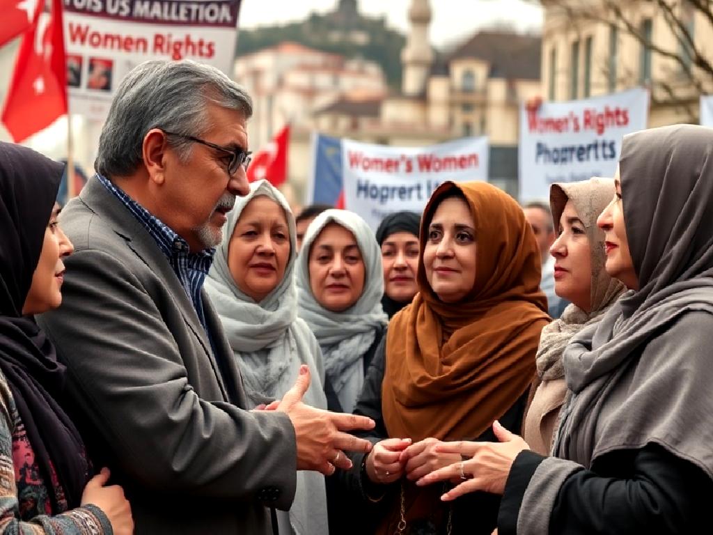 Özgür Özel, Tuzla ve Bakırköy ziyaretlerinde siyasi gelişmeleri değerlendirirken, kadın