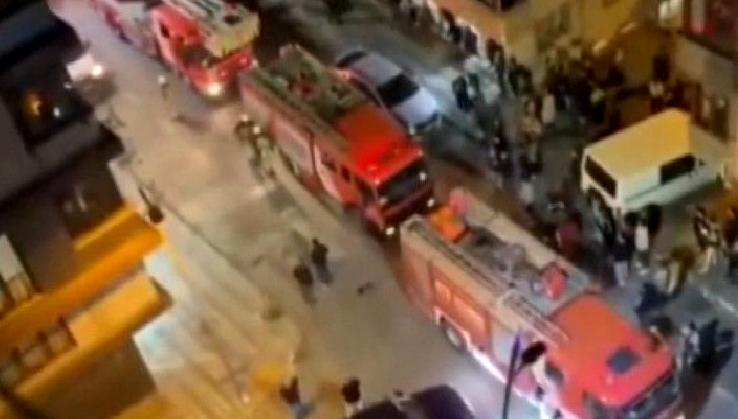 Sultangazi'de bir apartmanın 2. katında çıkan yangın paniğe neden oldu.