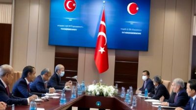 Ticaret Bakanı Ömer Bolat, Kırgızistan'da düzenlenen TDT toplantısında önemli görüşmelere