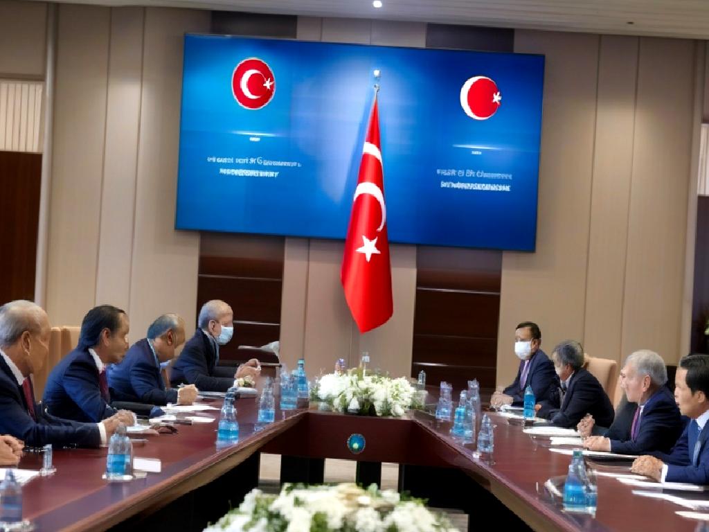 Ticaret Bakanı Ömer Bolat, Kırgızistan'da düzenlenen TDT toplantısında önemli görüşmelere