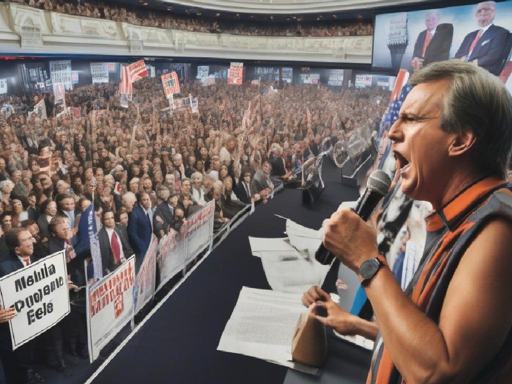 Trump'ın medya stratejisi ve Kamala Harris'in bu stratejiye yönelik eleştirileri