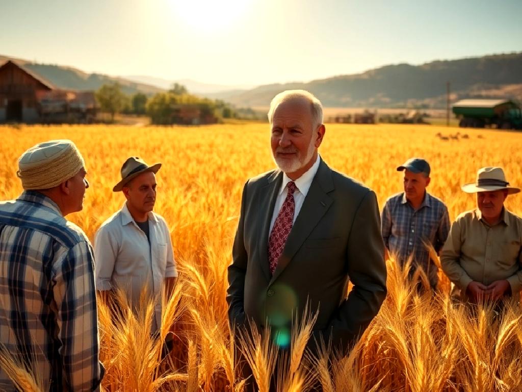 TZOB Genel Başkanı Şemsi Bayraktar, Niğde'de çiftçilerle birlikte hasat turu