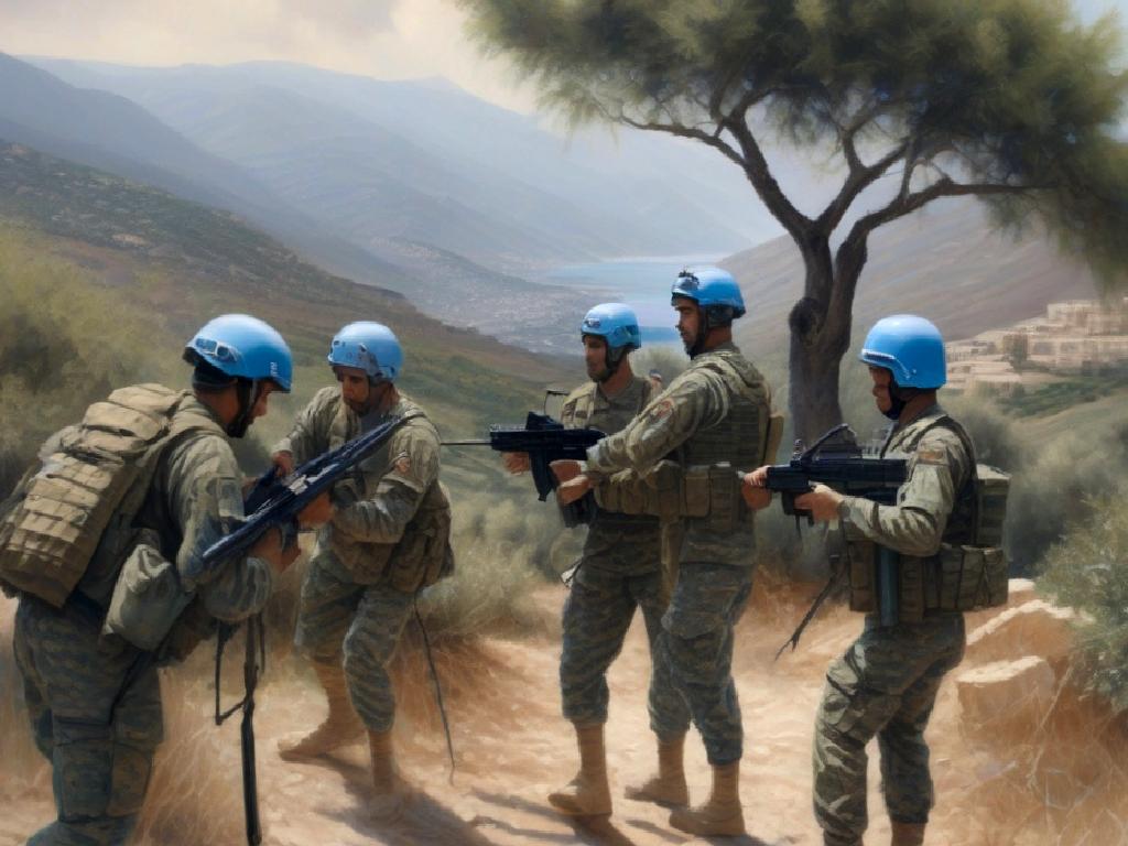 UNIFIL güçleri, Lübnan'daki karmaşık zorluklara rağmen barış ve istikrar sağlama