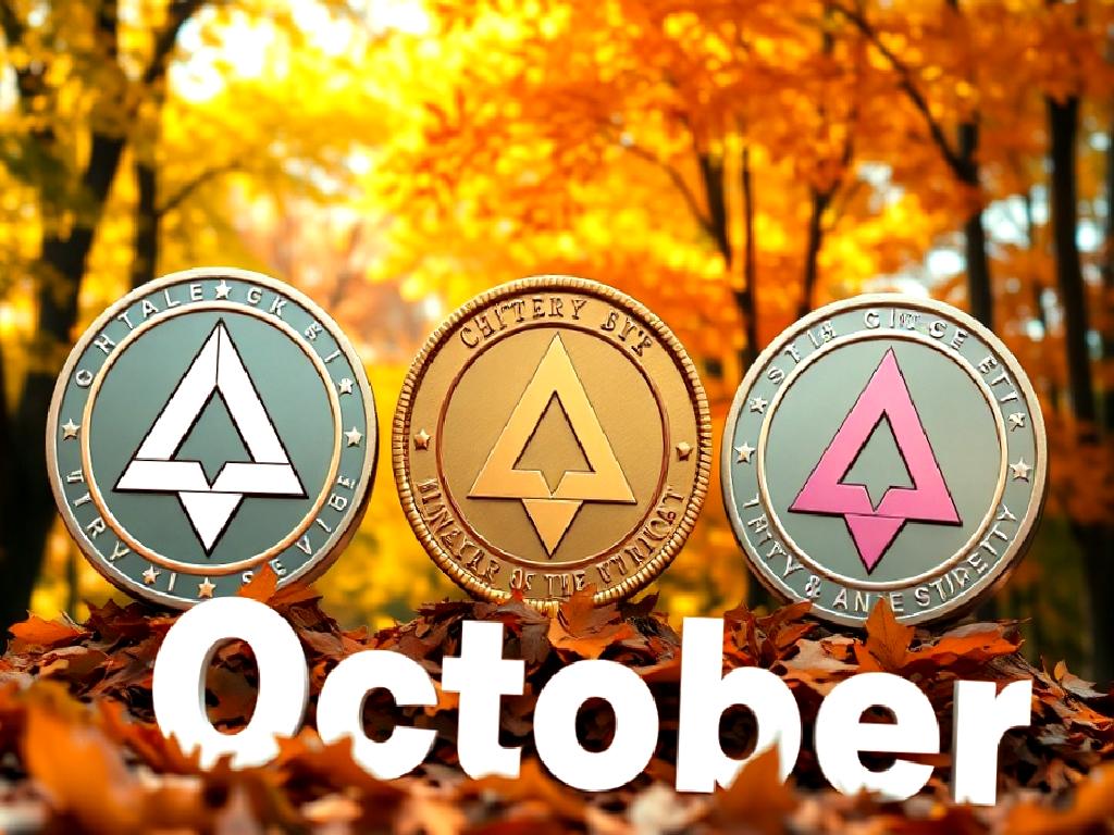 Uptober: Ekim ayında yükselişe geçen 3 altcoin'i keşfedin. Kripto dünyasında