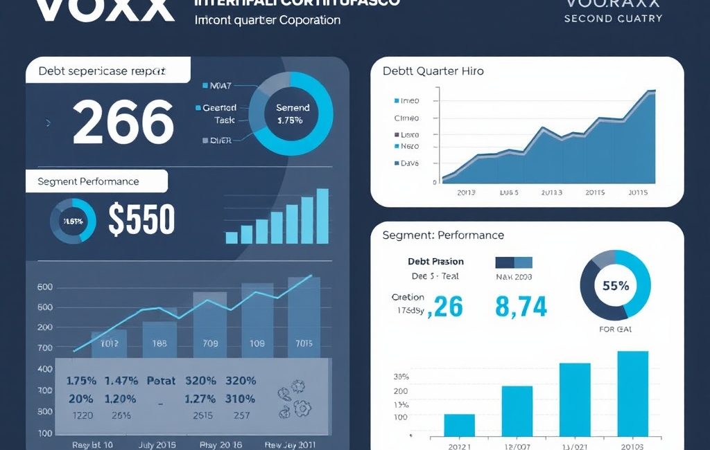 VOXX International Corporation'un İkinci Çeyrek Raporu, borç azaltımı stratejileri ve