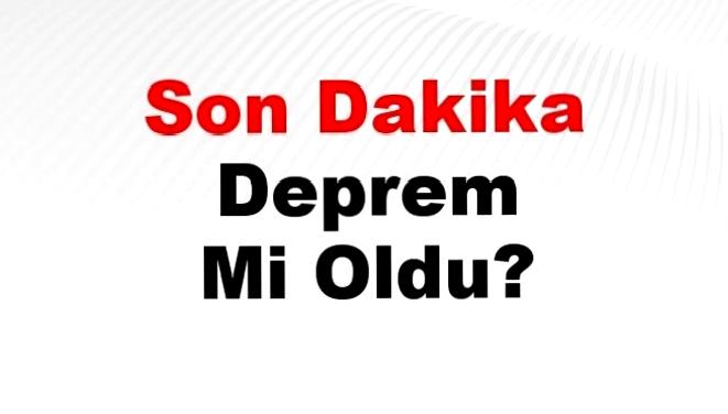 11 Kasım 2024 tarihinde meydana gelen son depremlerle ilgili en