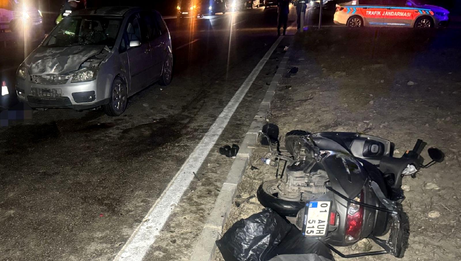 Adana'da meydana gelen zincirleme trafik kazasında 1 kişi hayatını kaybetti,