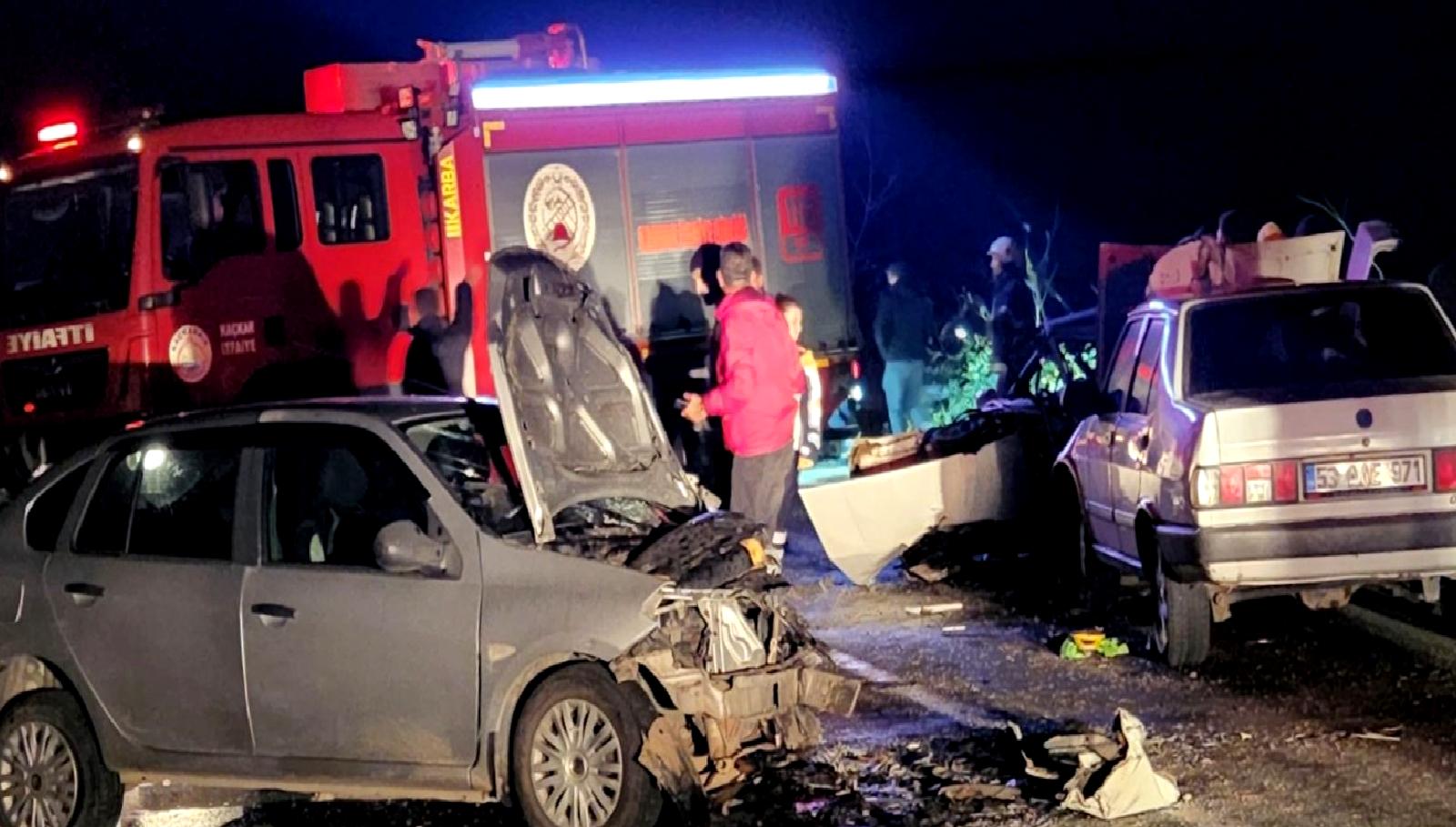 Ardeşen'de meydana gelen feci trafik kazasında 2 kişi hayatını kaybetti,
