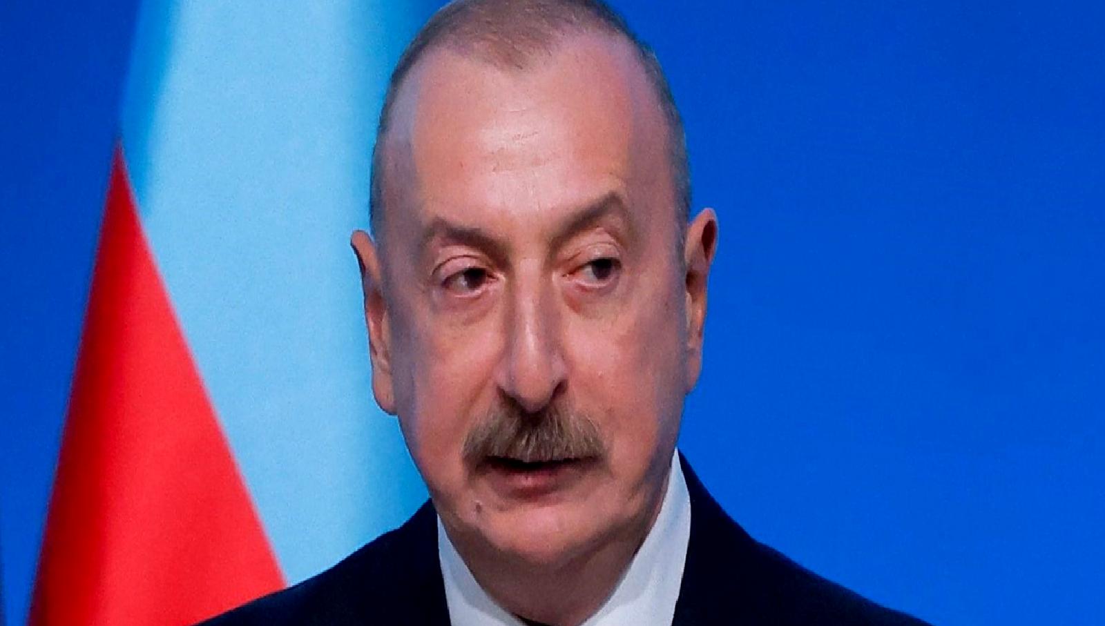 Azerbaycan Cumhurbaşkanı İlham Aliyev ile ABD eski Başkanı Donald Trump