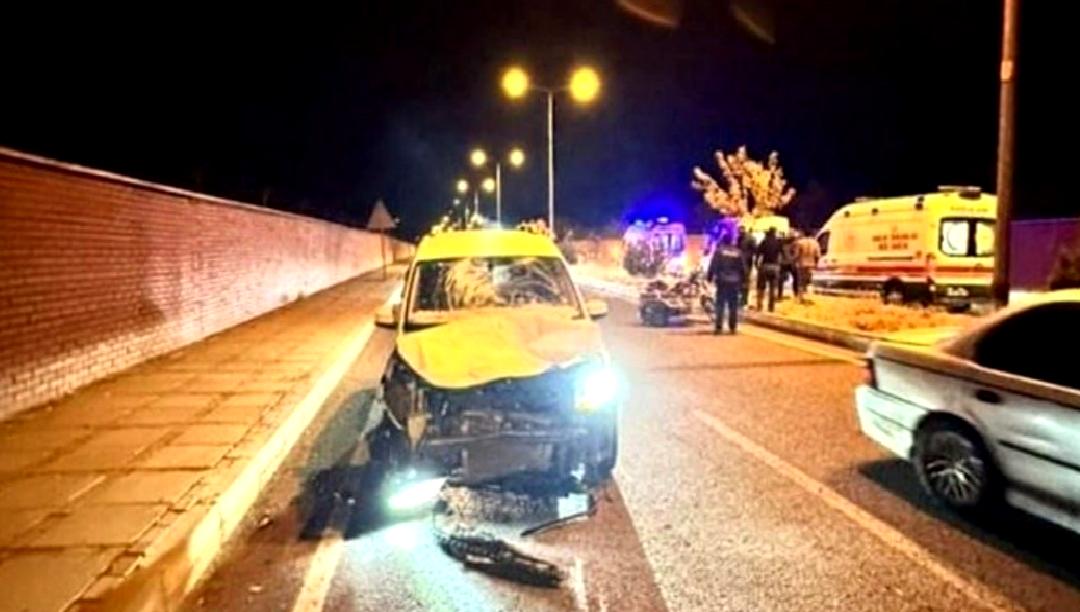 Bingöl'de meydana gelen trafik kazasında bir kişi hayatını kaybetti. Olayın