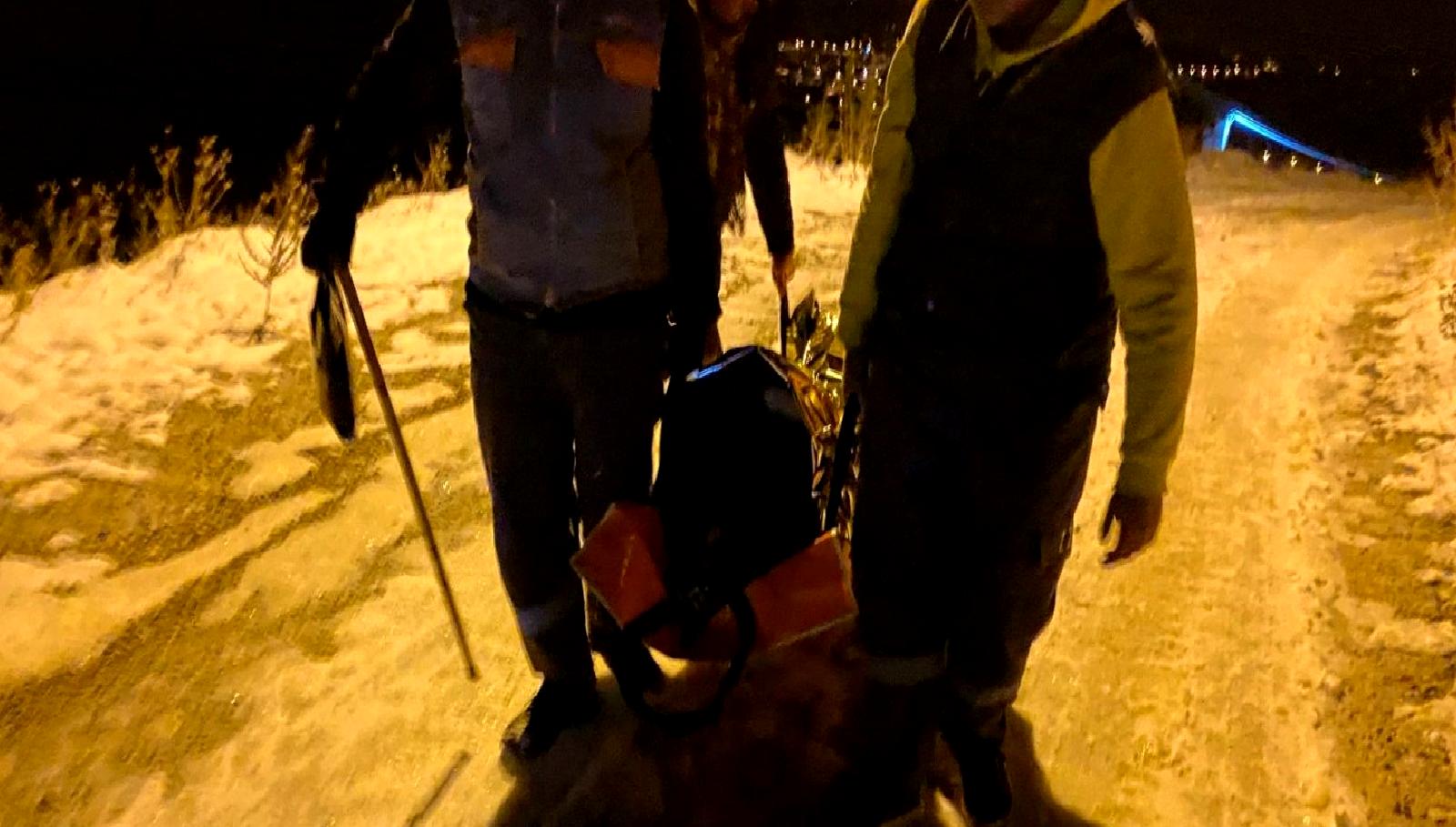 Diyabet hastası bir ailenin yoğun kar yağışında mahsur kalma hikayesini