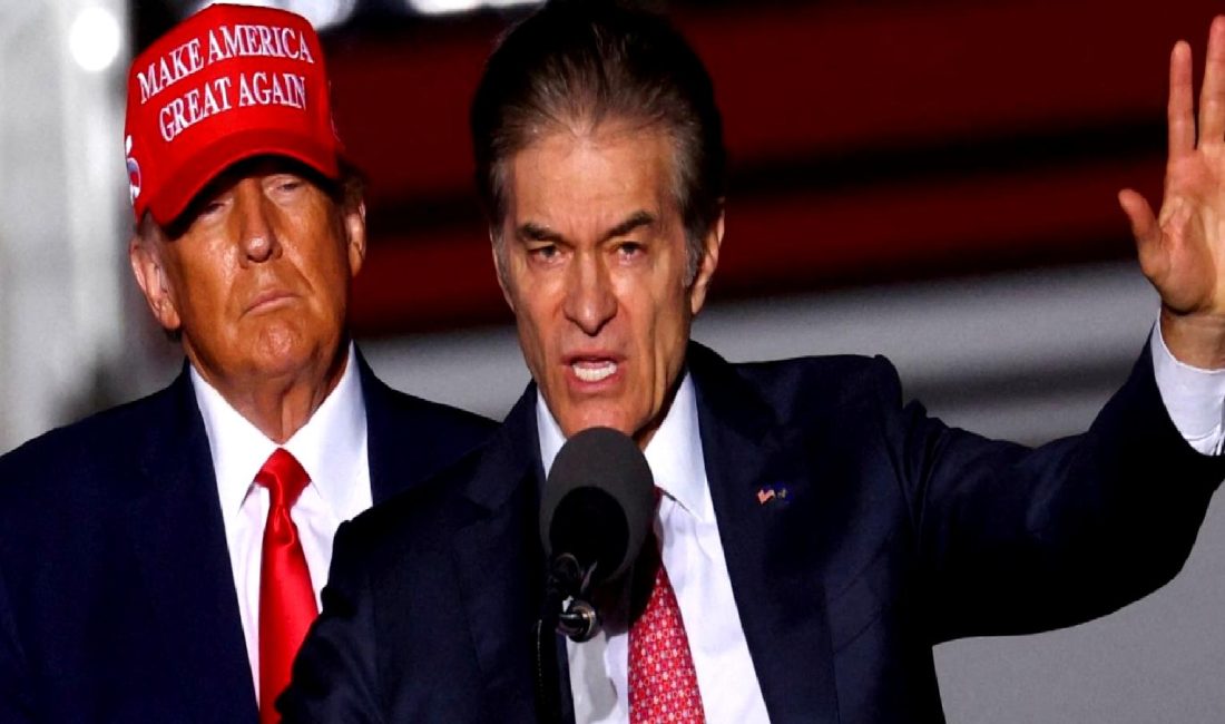 Donald Trump, Mehmet Öz’ü Sağlık Sigortası Departmanı’na Atadı Donald Trump, Mehmet Öz'ü Sağlık Sigortası Departmanı'na atayarak sağlık politikalarında