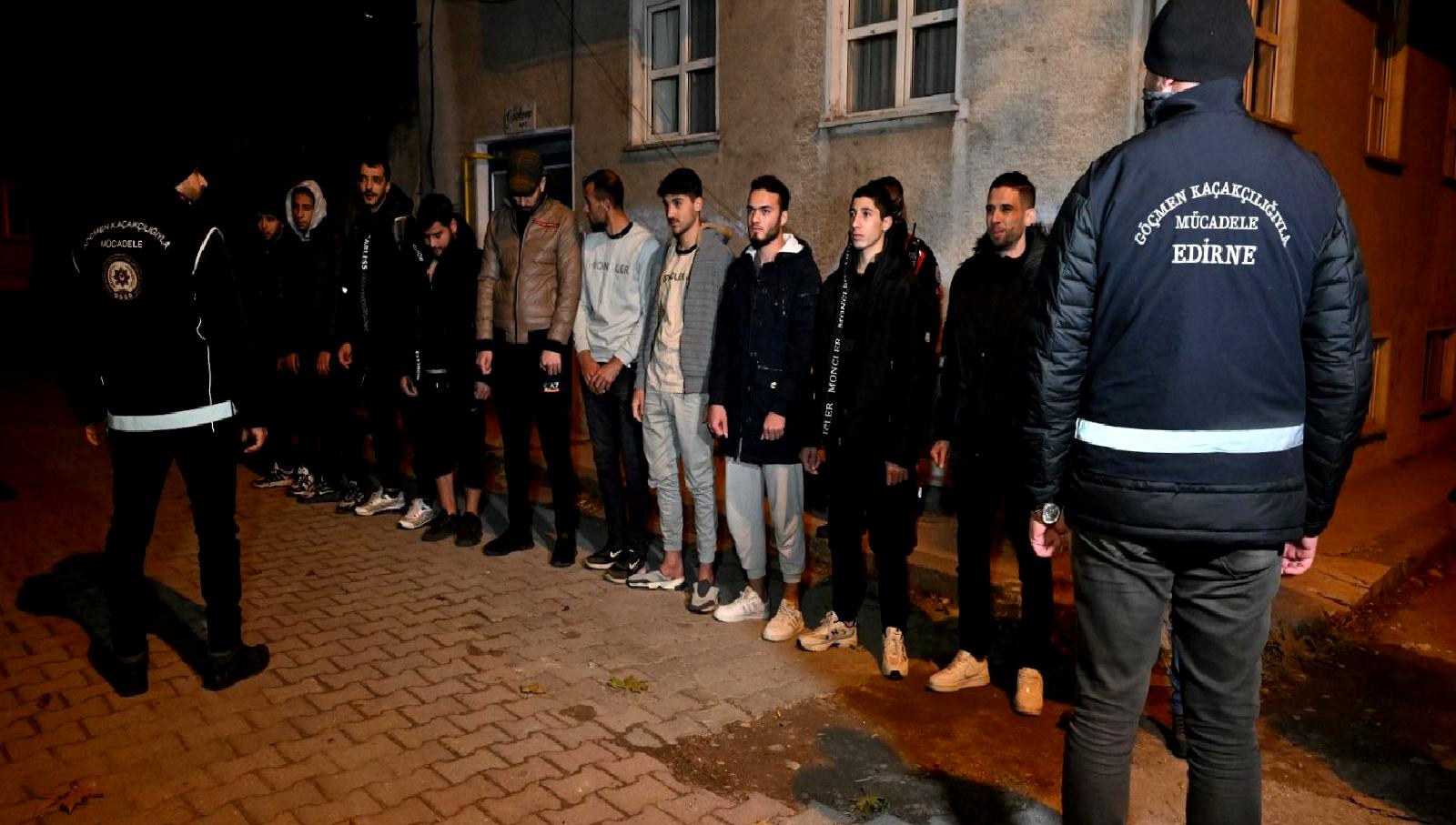 Edirne'de düzensiz göçmenlere yönelik başlatılan şok uygulama, bölgedeki göçmen akışını