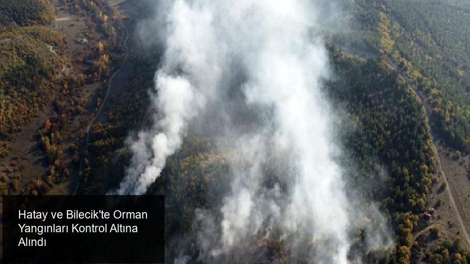 Hatay'da Orman Yangınına Müdahale