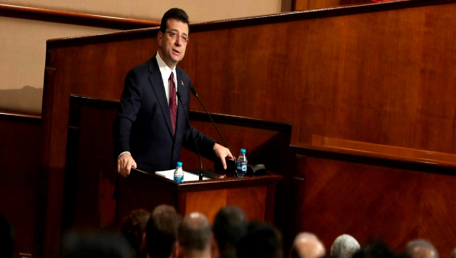 İBB toplantısında gergin anlar yaşandı. Ekrem İmamoğlu ve AK Parti