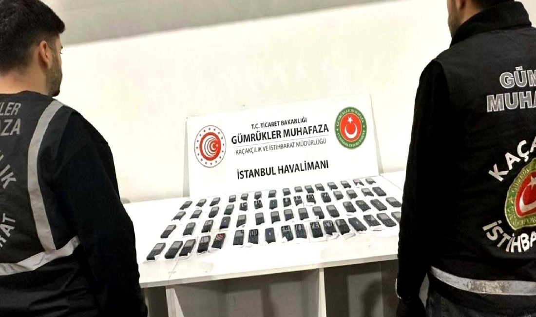 İstanbul Havalimanı’nda Kaçakçılık Operasyonu: 48 Milyon TL Değerinde Cep Telefonu Ele Geçirildi İstanbul Havalimanı'nda gerçekleştirilen kaçakçılık operasyonunda 48 milyon TL değerinde cep