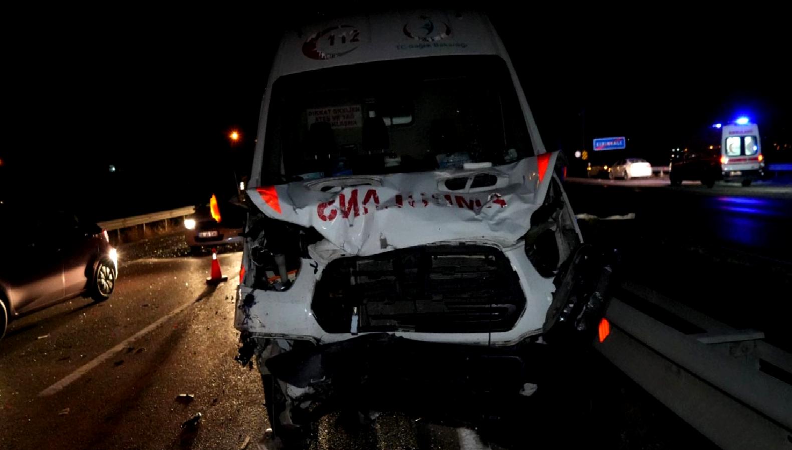 Kırıkkale'de meydana gelen feci trafik kazasında 1 kişi hayatını kaybetti,