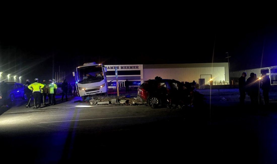 Konya'da meydana gelen korkunç trafik kazasında 73 yaşındaki bir kadın