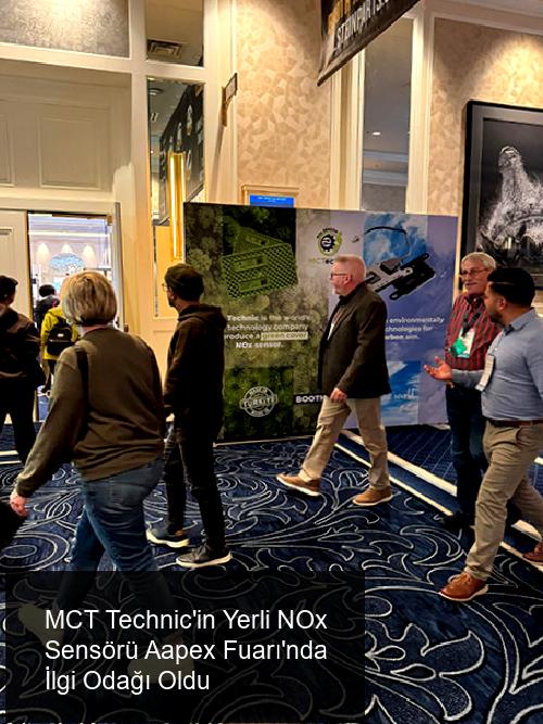 MCT Technic’in Yerli NOx Sensörü, Aapex Fuarı’nda Büyük İlgi Gördü