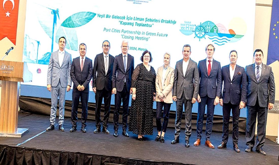 Mersin Büyükşehir Belediyesi'nin Yeşil Gelecek Projesi Kapanış Toplantısı, sürdürülebilir şehircilik