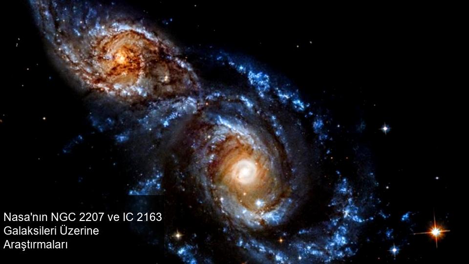 Nasa'nın Galaksi Etkileşimleri: NGC 2207 ve IC 2163