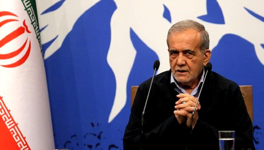 Pezeşkiyan, Tahran'da düzenlediği basın toplantısında İsrail'e sert yanıtlar verdi. Açıklamalarında