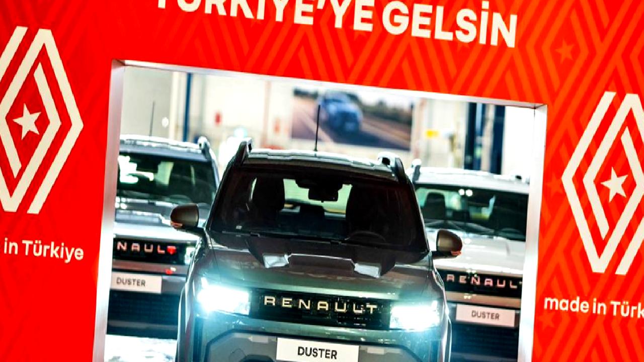 Renault Duster, Bursa'da üretime başladı! Yeni modellerin yerli üretimi, otomobil