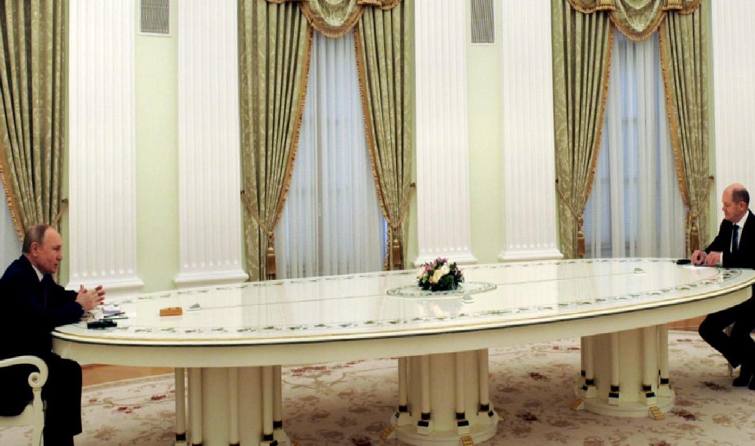 Almanya Başbakanı Olaf Scholz, Rusya Devlet Başkanı Vladimir Putin'e barış