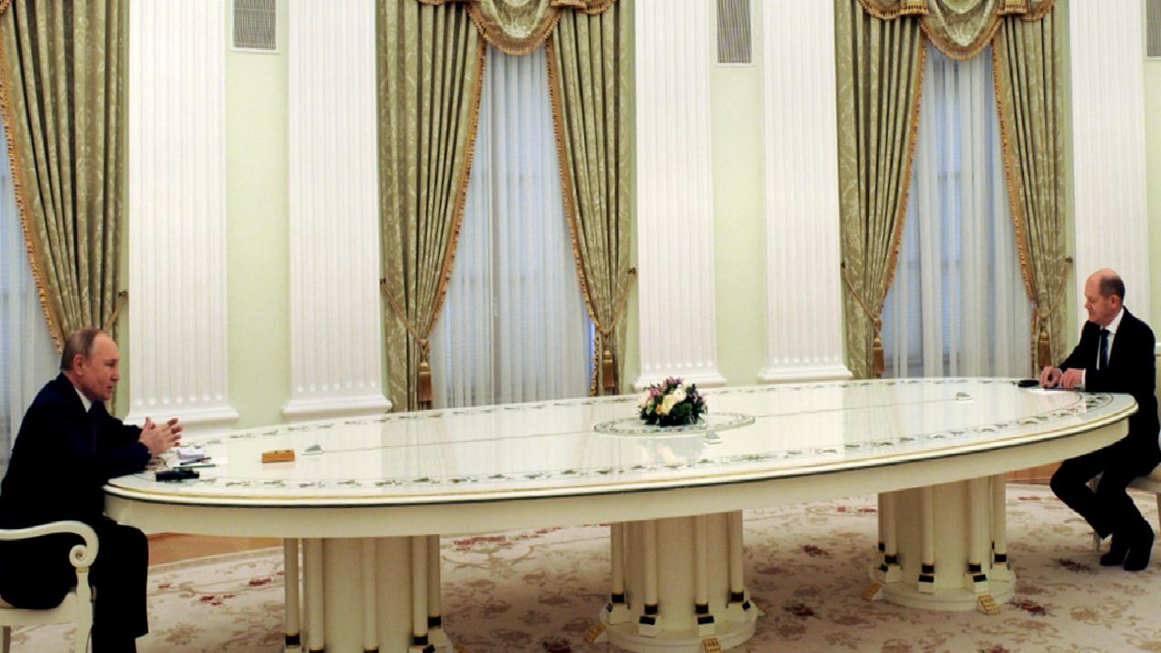 Almanya Başbakanı Olaf Scholz, Rusya Devlet Başkanı Vladimir Putin'e barış