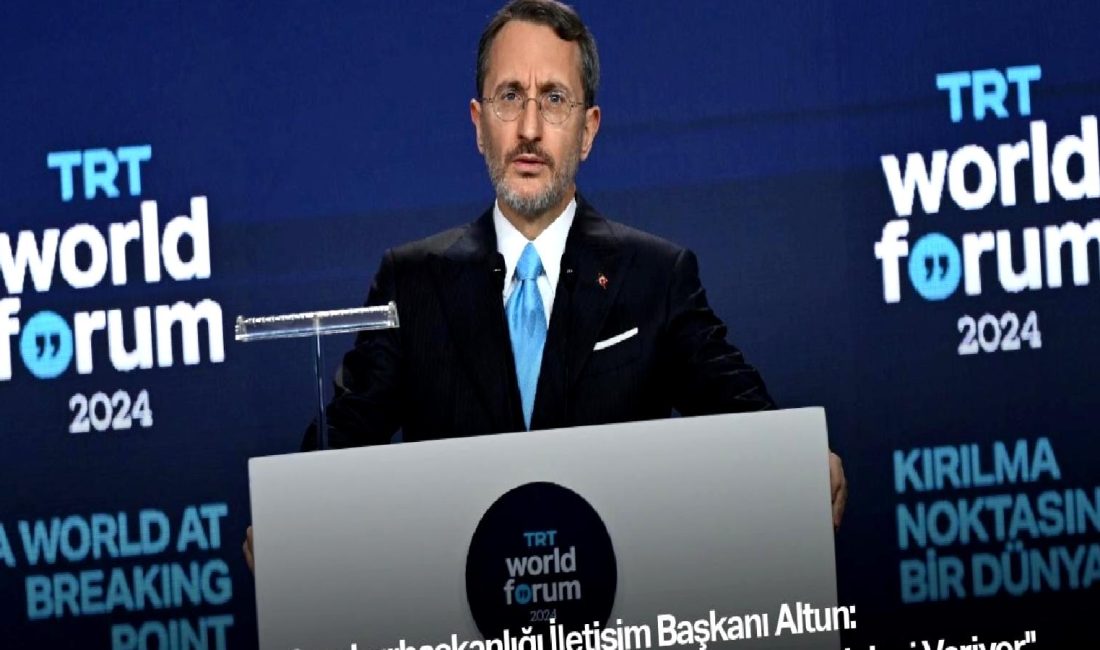 TRT World Forum 2024: Kırılma Noktasında Bir Dünya TRT World Forum 2024, "Kırılma Noktasında Bir Dünya" temasıyla global