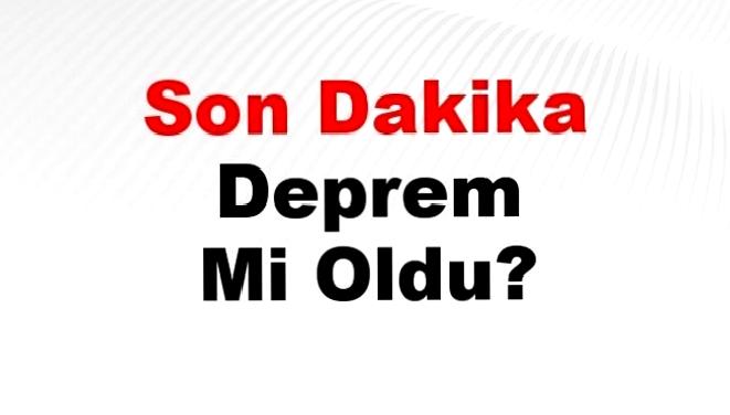 24 Aralık 2024 tarihindeki son dakika depremlerini takip edin. Güncel