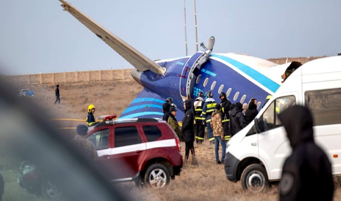 Azerbaycan Havayolları'na ait bir uçağın kazasıyla ilgili detaylar ve ortaya
