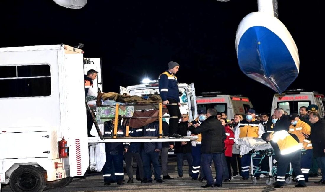 Azerbaycan'da meydana gelen uçak kazasında yaralılar ve hayatını kaybedenler hakkında