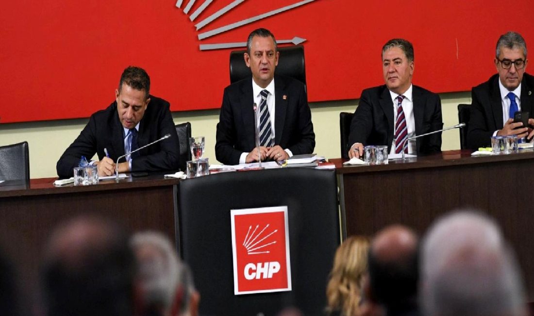 CHP Lideri Özgür Özel'in kapalı grup toplantısında gündeme dair önemli