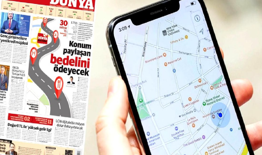 Coğrafi veri kullanımına yönelik yeni izin düzenlemeleri ve uygulanacak cezalar