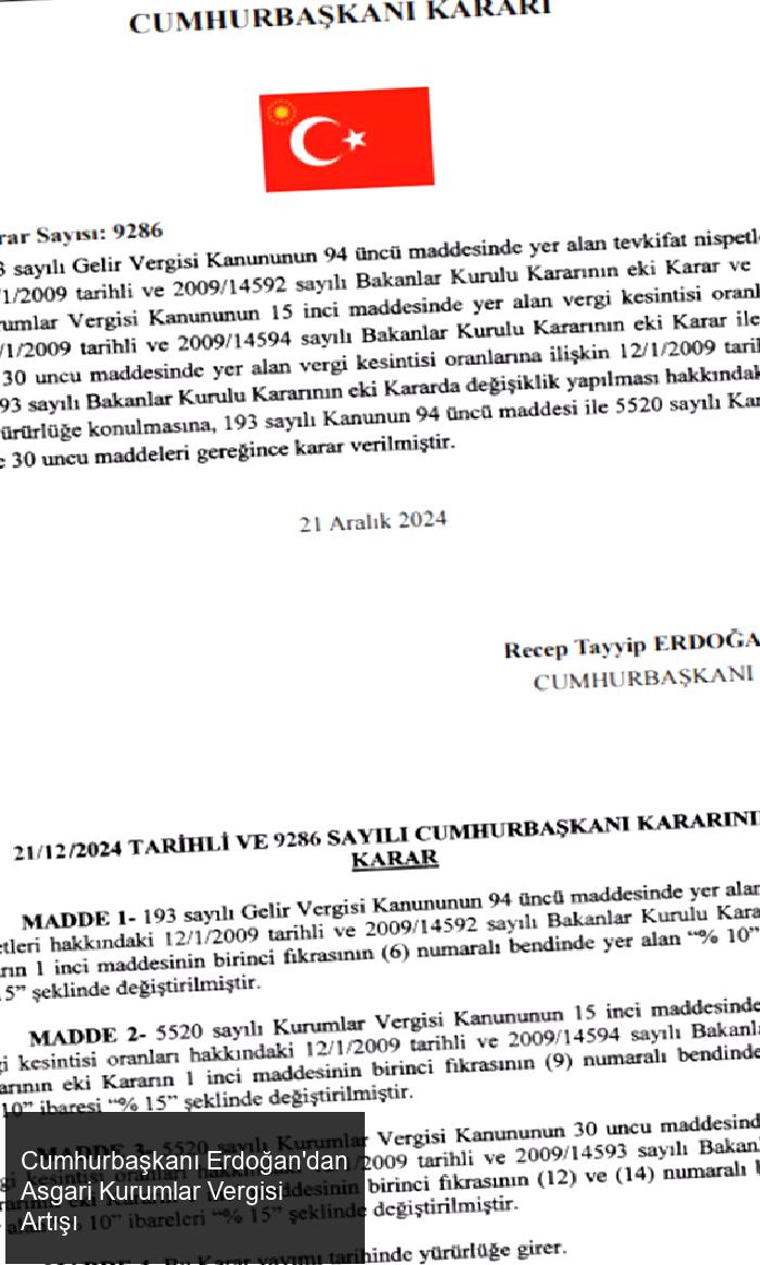 Kurumlar Vergisi Nedir?