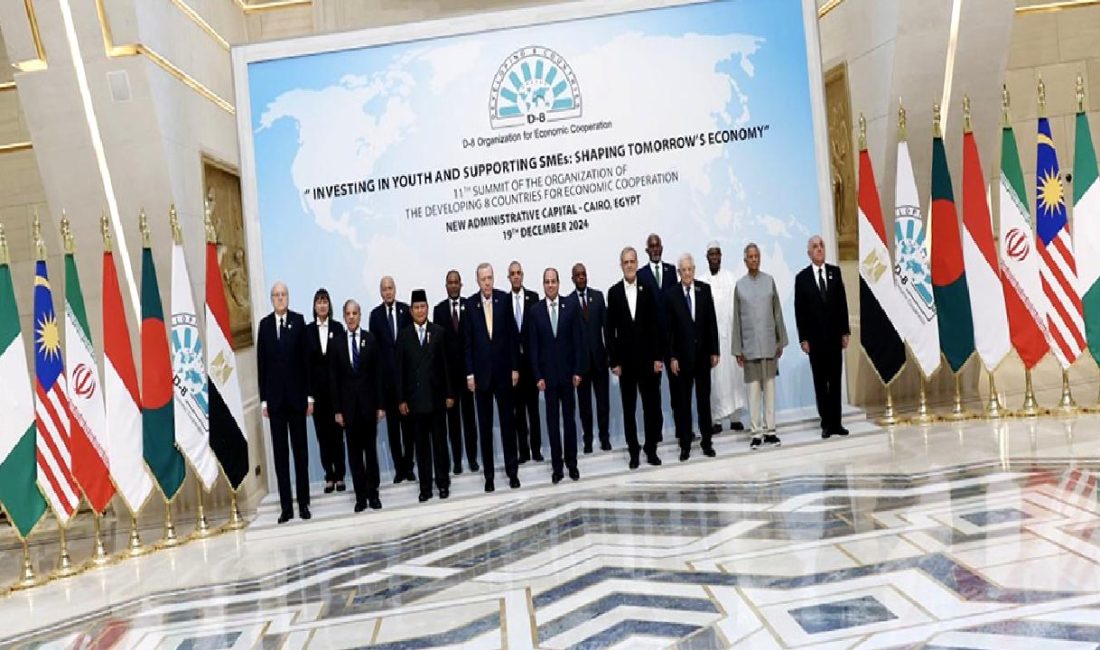 D-8 Zirvesi Kapanış Bildirisi, işbirliği alanlarını ve katılımcı ülkelerin hedeflerini