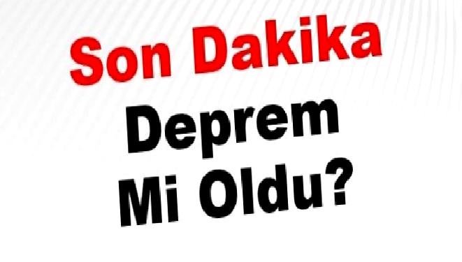 Denizli'de meydana gelen 4 büyüklüğündeki deprem, yerel halkta paniğe neden