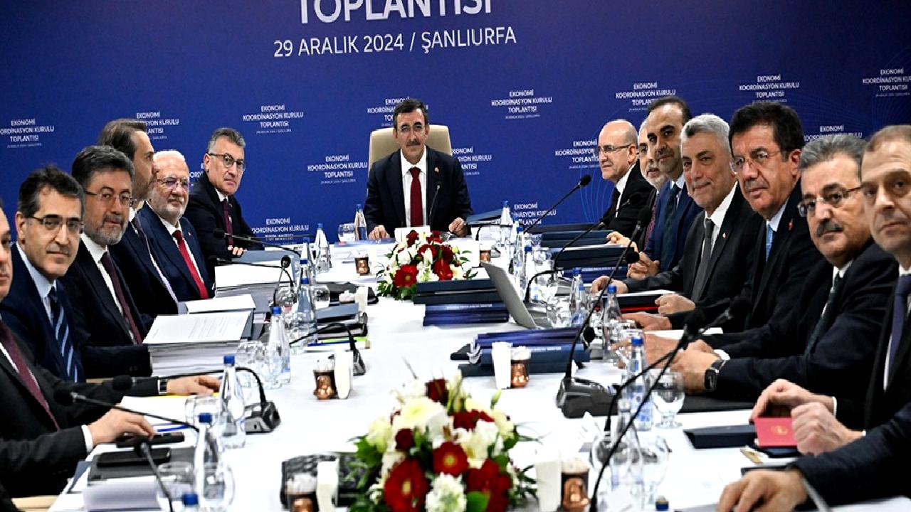Şanlıurfa'da gerçekleştirilen Ekonomi Koordinasyon Kurulu toplantısı, ülke ekonomisinin güçlendirilmesi ve