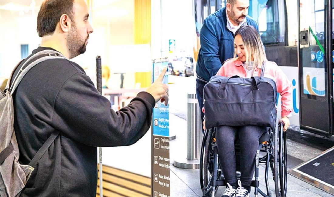 Engelli yolcular için hava taşımacılığında sunulan özel hizmetler hakkında bilgi