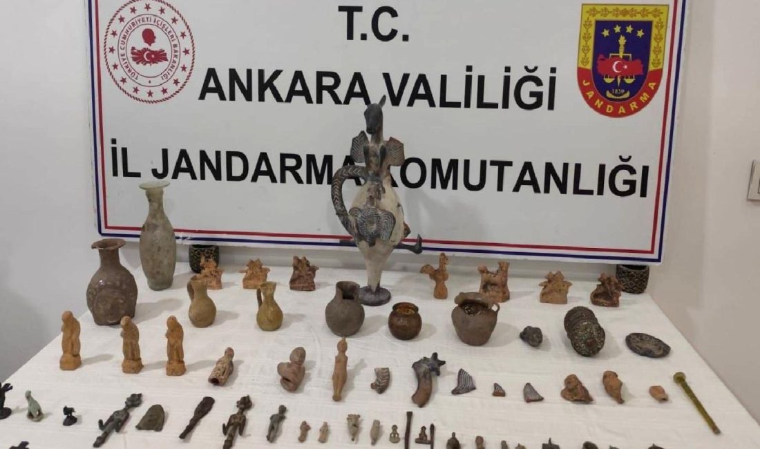 Etimesgut’ta 2 Milyon Lira Değerinde Tarihi Eser Operasyonu Etimesgut'ta gerçekleştirilen tarihi eser operasyonunda 2 milyon lira değerinde eser