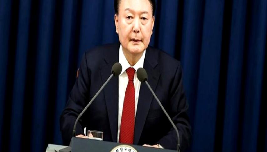 Güney Kore Devlet Başkanı Yoon Suk Yeol'un sıkıyönetimle ilgili yaptığı