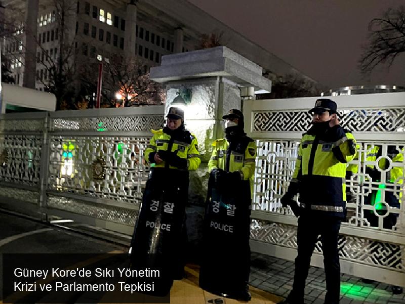 Güney Kore'de Sıkı Yönetim Krizi