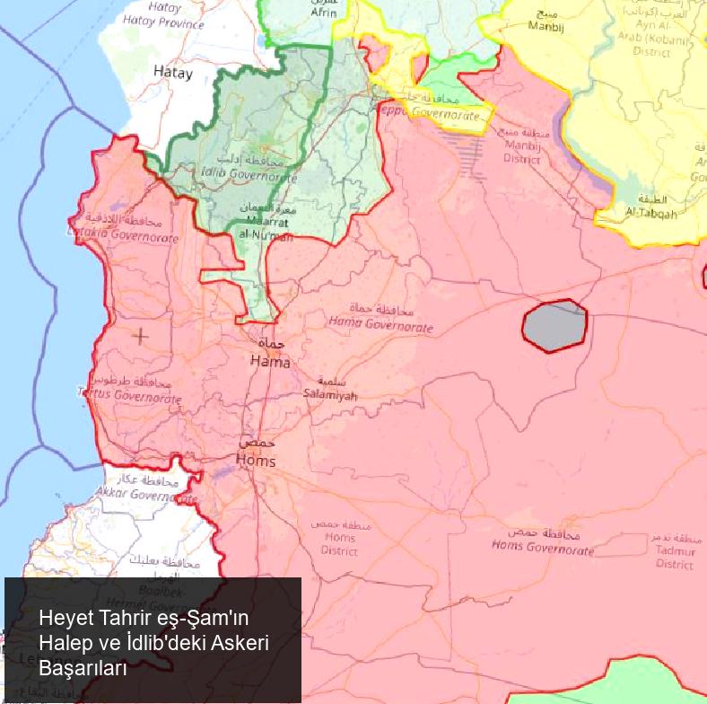 Heyet Tahrir eş-Şam'ın Halep ve İdlib'deki İlerlemesi