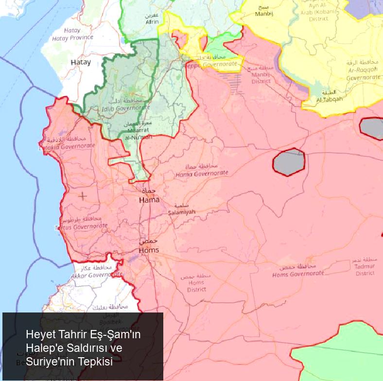 Heyet Tahrir Eş-Şam'ın Halep'e Saldırısı