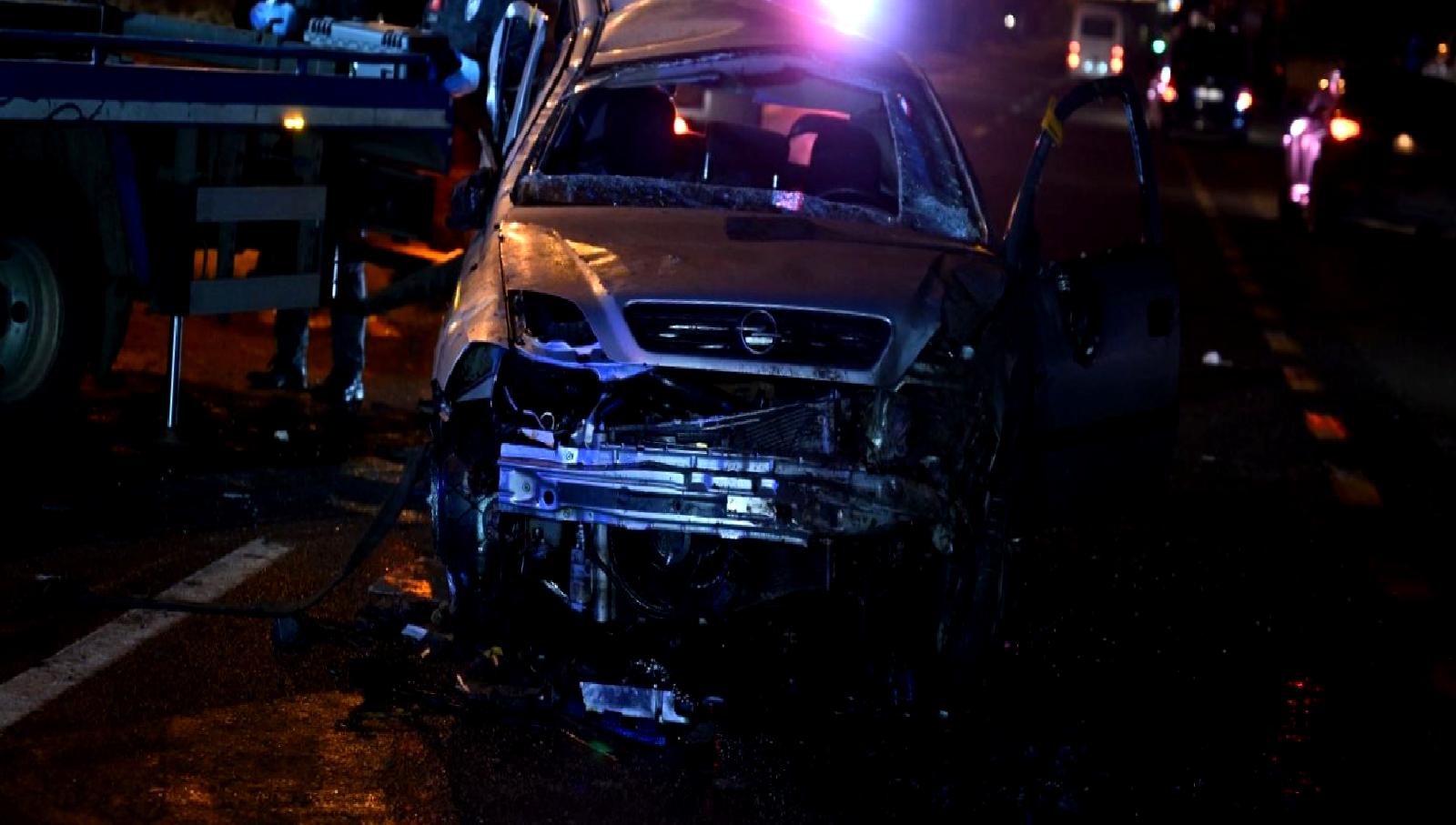 Karapürçek Mahallesi'nde meydana gelen trafik kazasında bir kişi hayatını kaybetti,