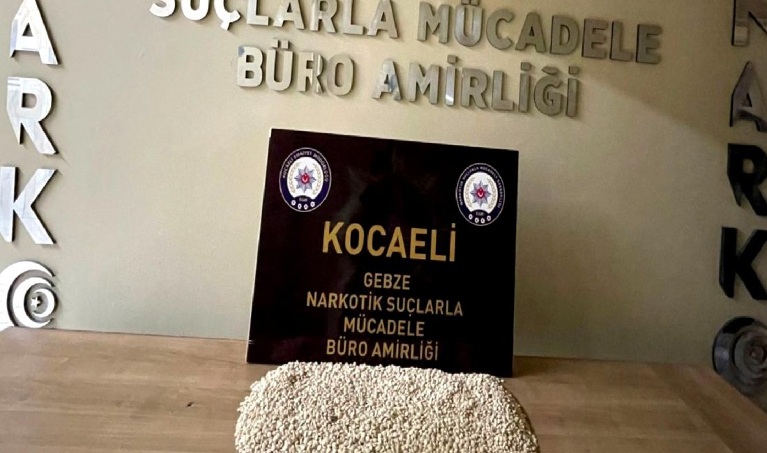 Kocaeli'de düzenlenen uyuşturucu operasyonunda 3 kilo Captagon hap ele geçirildi.