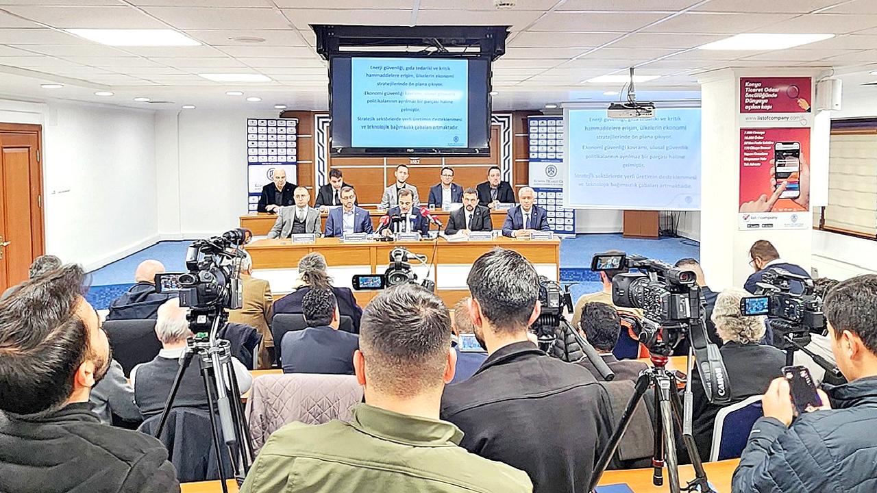 Konya Ticaret Odası Başkanı Selçuk Öztürk, 2024 yılı için ekonomik
